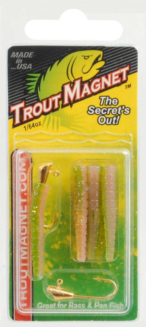 Leland Lures Cotton Candy E.F Trout Magnet 9 Pack - USA Made/Great For  Trout