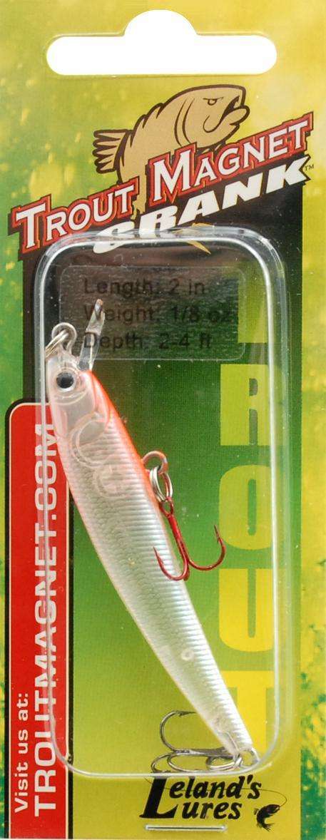 Leland's Lures Trout Magnet Crank Bait 3.5'' - Perfect For Catching Trout/Rattles