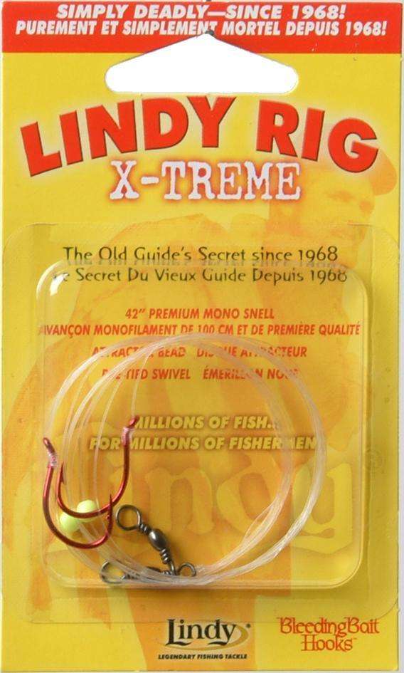 Lindy Xtreme Snells Minnow 2 Pack Durable Hook Increase The Life Of The Rig at
