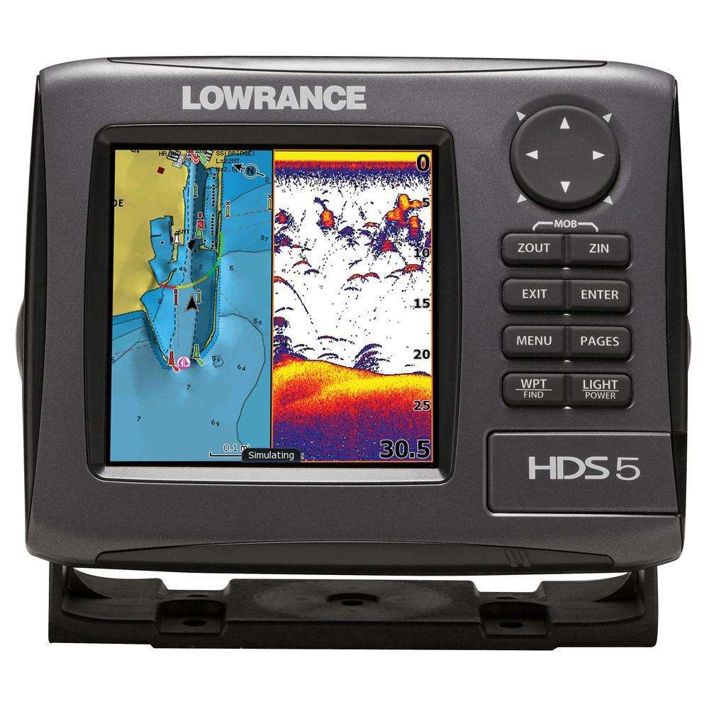 Lowrance HDS-5 Gen2 Lake Insight w/83/200 KHZ Ducer