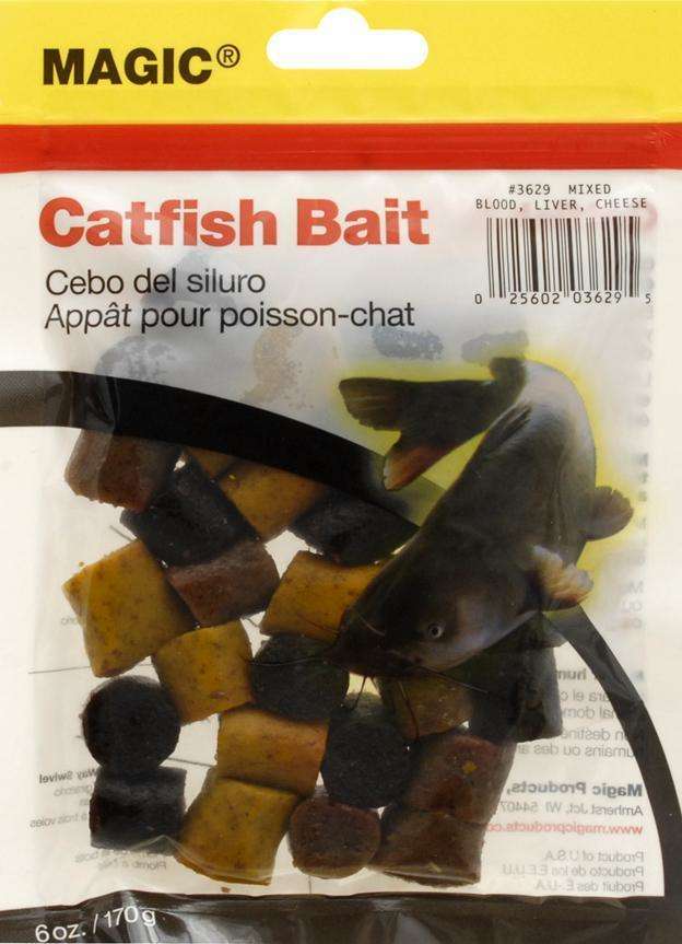 Magic Products Catfish Bait Mixed Bag Easy To Use & Attracts Bigger