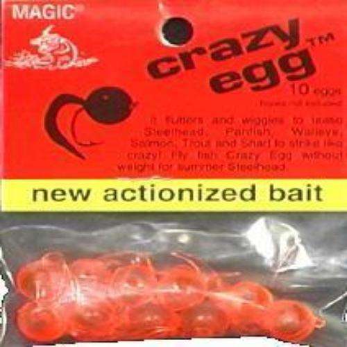 Magic Products Chartruese Crazy Eggs Bait 10 Pack First Salmon
