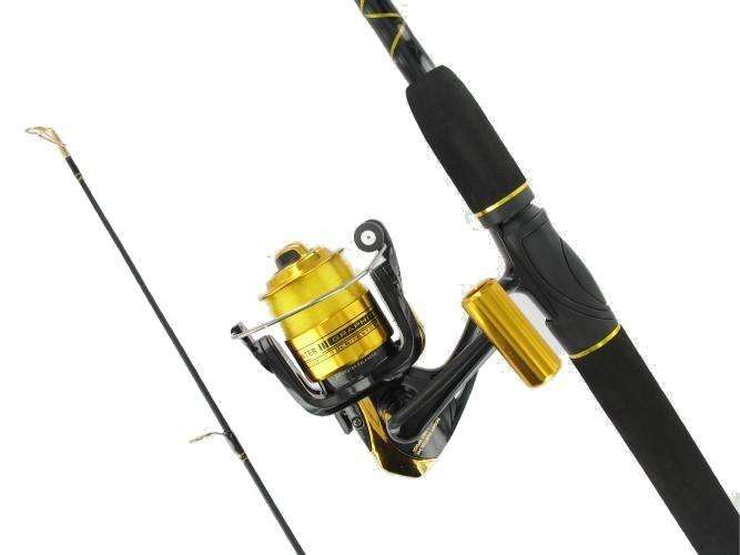 Master Rod Silver Roddy Spin Combo 6'6'' - Ball Bearing Reel/Graphite Spool