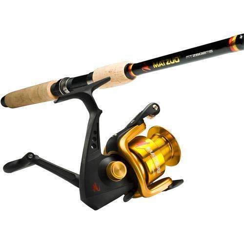 Matzuo 2-Piece Medium Spin Fishing Rod and Reel Combo, 6