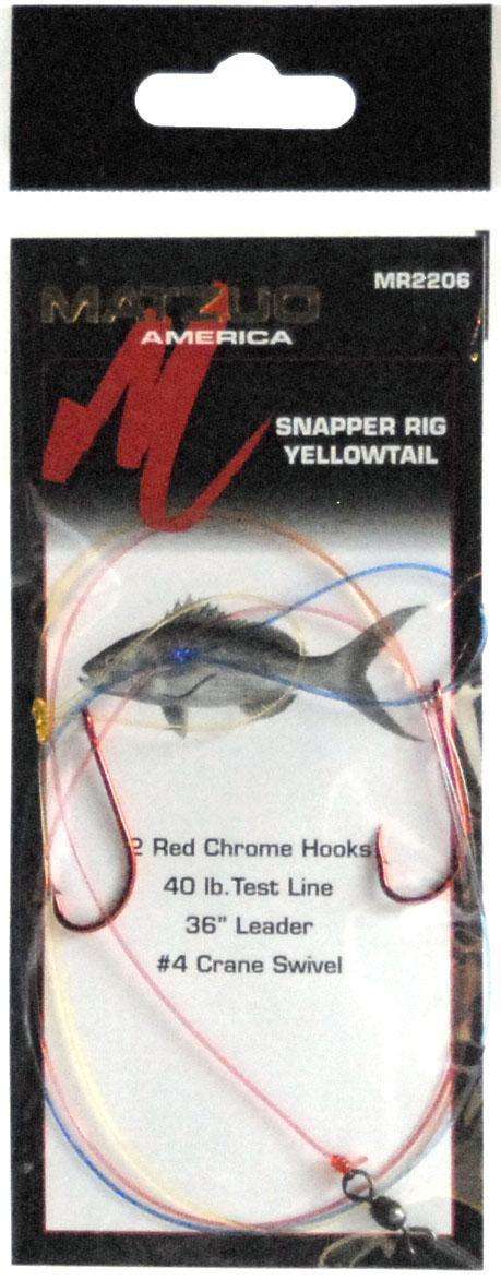 Matzuo Yellow Tail Snapper Rig - Pre-Rigged All Purpose Saltwater