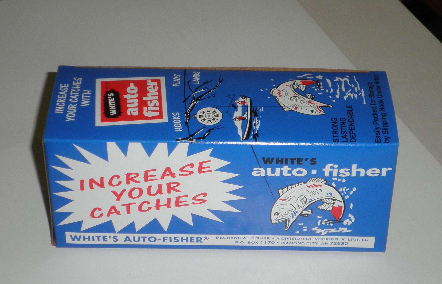 Mechanical Whites Auto Fisher 12 Pack - Excellent Device For Ice Fishing