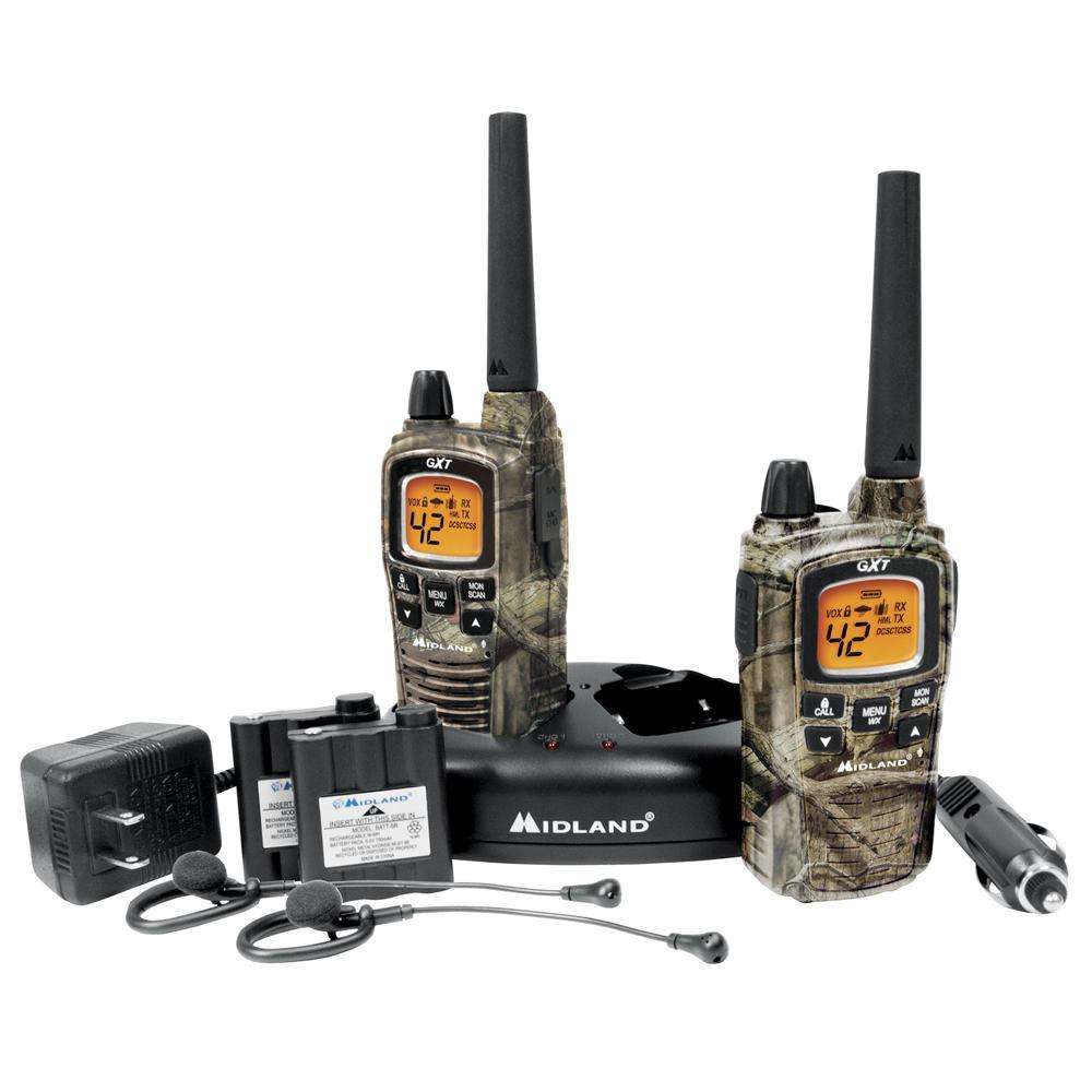 Midland Camouflage GXT895VP4 42 Channel 36 Mile TwoWay Radios Voice