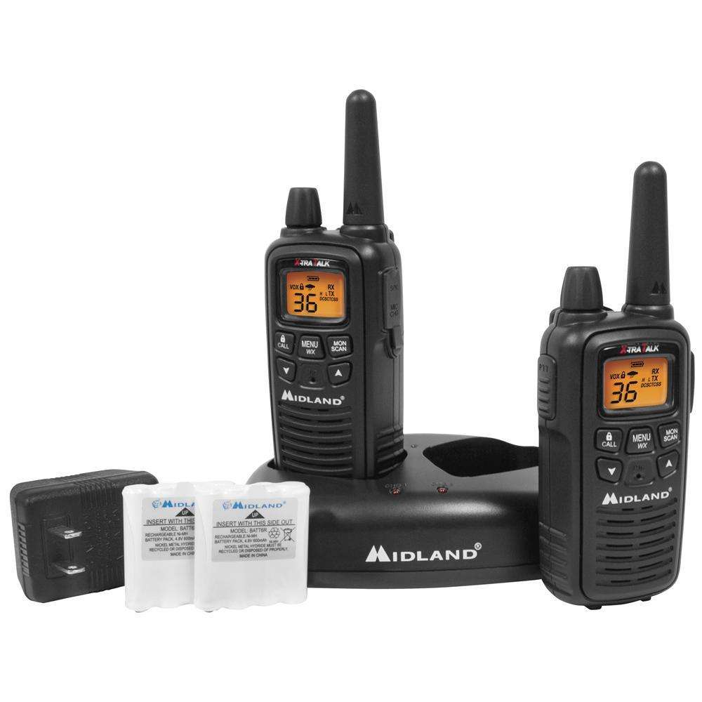 Midland LXT600VP3 36 Channel 36 Mile TwoWay Radios Easy Voice