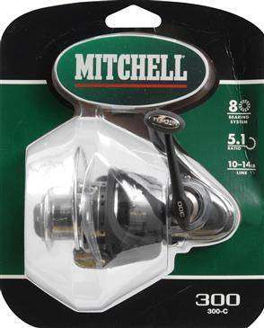 Mitchell 300-C Spinning Fishing Reel - Innovative Bail Halo, Superior  Strength