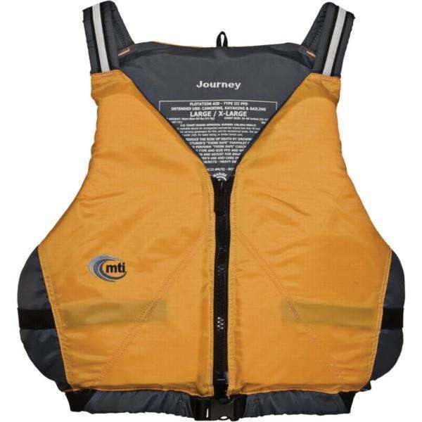 MTI Mango/Grey Journey Life Safety Vest SML/MED Ideal For Canoeing