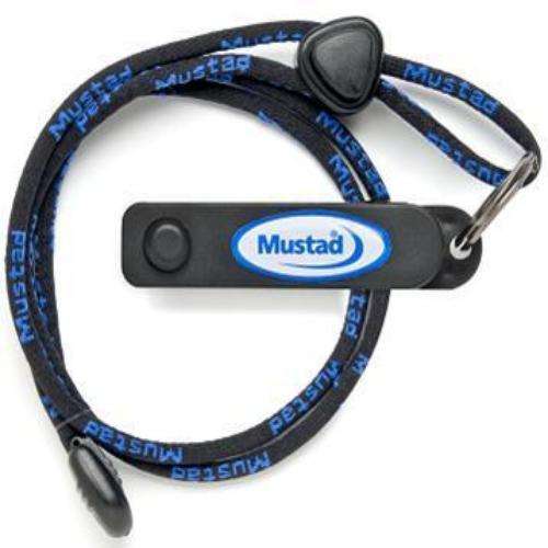 Mustad Jig Eye Lanyard/Cleaner Easy To Use PunchButton Punch/Plastic