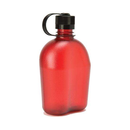 Nalgene Red Oasis 1 Quart/QT Water Canteen Leakproof/Bpa Free, 32