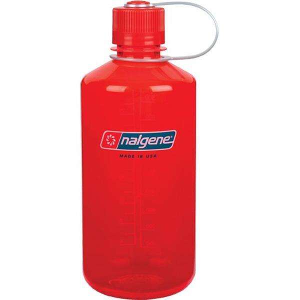 Nalgene Safety Orange Narrow Mouth 1 Quart Water Bottle BPA Free at