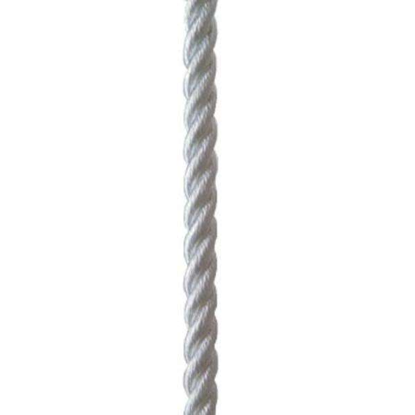 New England Black KMIII Static Nylon Rope .5'' X 150' - Rescue/Rappelling,  45KN