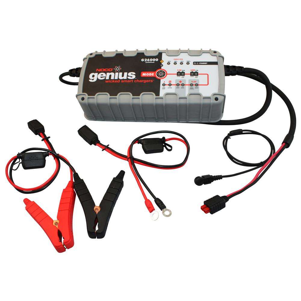 Noco Genius G26000 12V/24V 26000Ma Battery Charger HighFrequency at