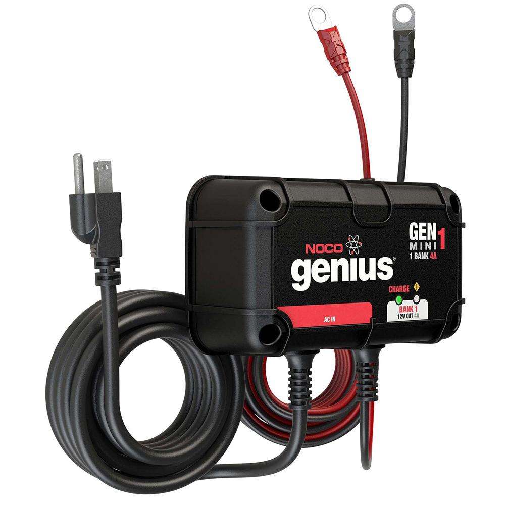 Noco Genius Genm1 4A 1 Bank Onboard Battery Charger Designed For
