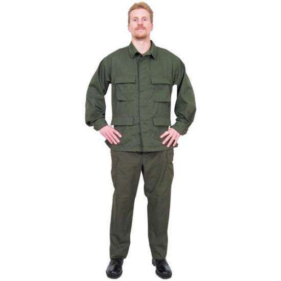 green bdu jacket