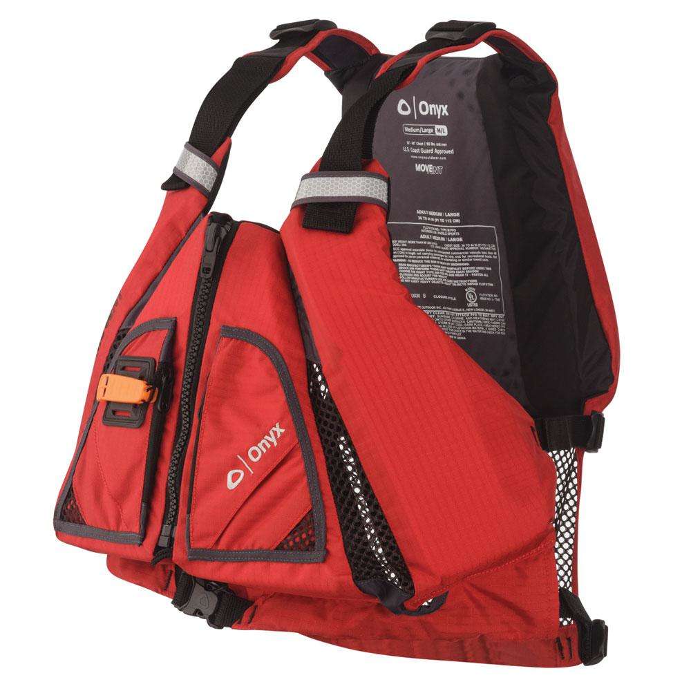 Onyx Movevent Torsion Paddle Sports Life Vest Medium/Large - 36" - 44 ...