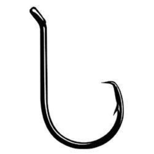 Owner Swivel Circle Hook 10/0 Fishing, Corrosion Resistant Black