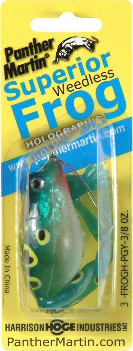 Panther Martin Superior Weedless Frog Hook 3/8 Ounce - Fishing Lure/high  Quality at OutdoorShopping