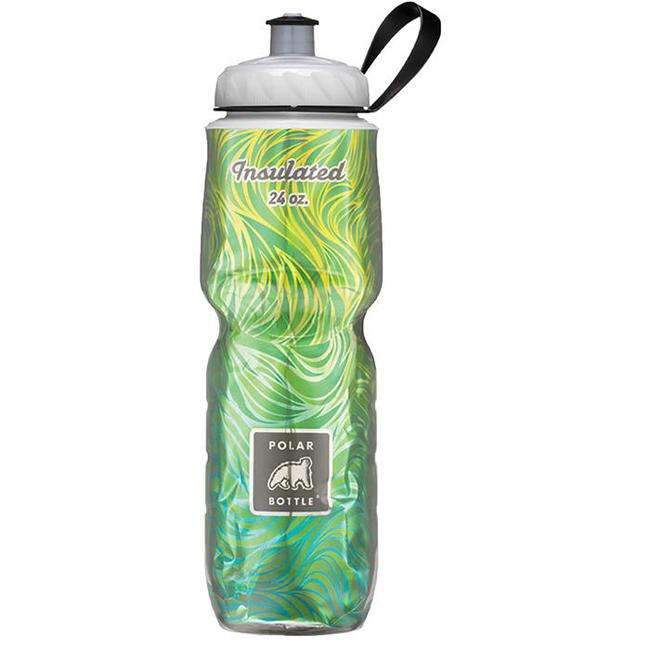 Polar Bottle Lemon Grass Water Bottle 24 Ounce Dishwasher Safe