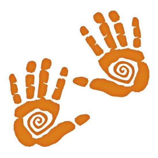 Powerline Designz Sticker Clan Hands Vinyl Sticker For Windows