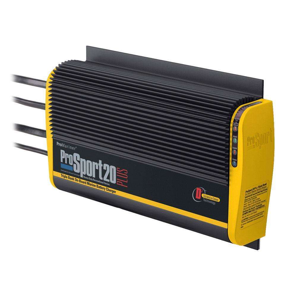 Promariner Prosport 20 Plus Gen 2 20 Amp 3 Bank Hd Charger Led Status