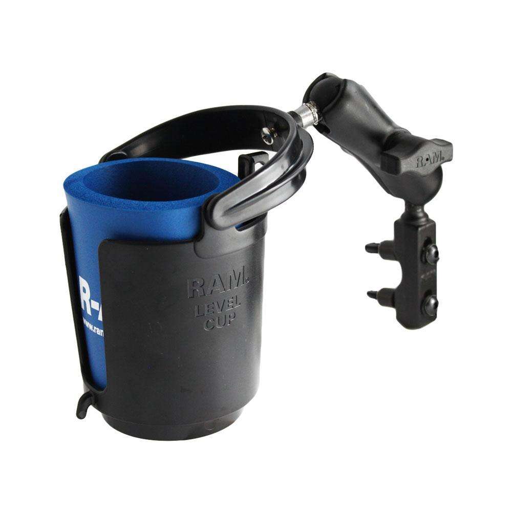 RAM Mount Drink Cup Holder w/Goldwing UBolt Mount High Strength
