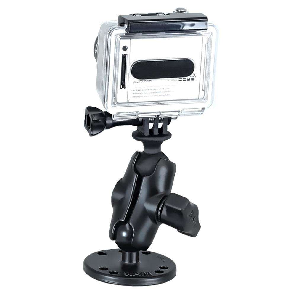 RAM Mount GoPro Hero Short Arm Flat Surface Mount High Strength