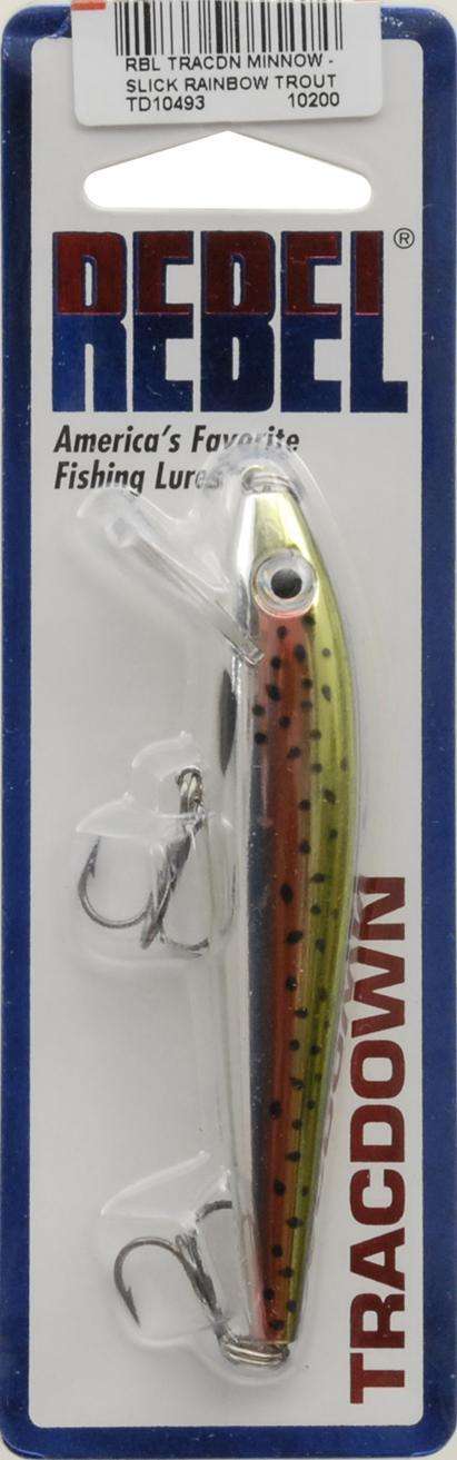 Rebel Slick Rainbow Trout Td10 Tracdown Minnow Lure 1-5/8 Ounce -  Trout/panfish at OutdoorShopping