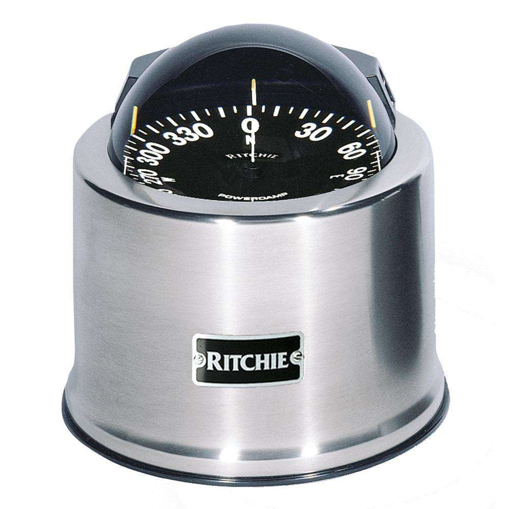 Ritchie Stainless Steel SP5C GlobeMaster Compass 5'' PowerDamp Flat