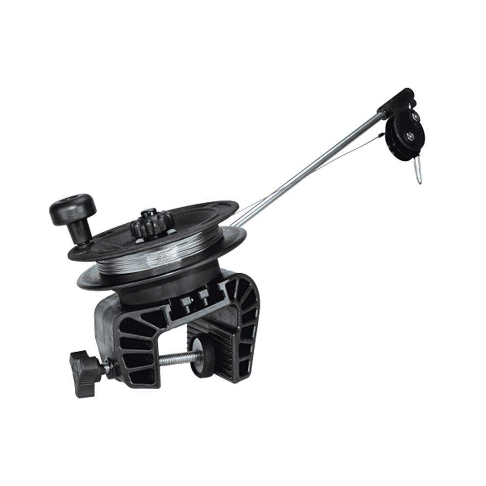 Scotty 1071 Laketroller Clamp Mount Manual Downrigger Boat Outfitting