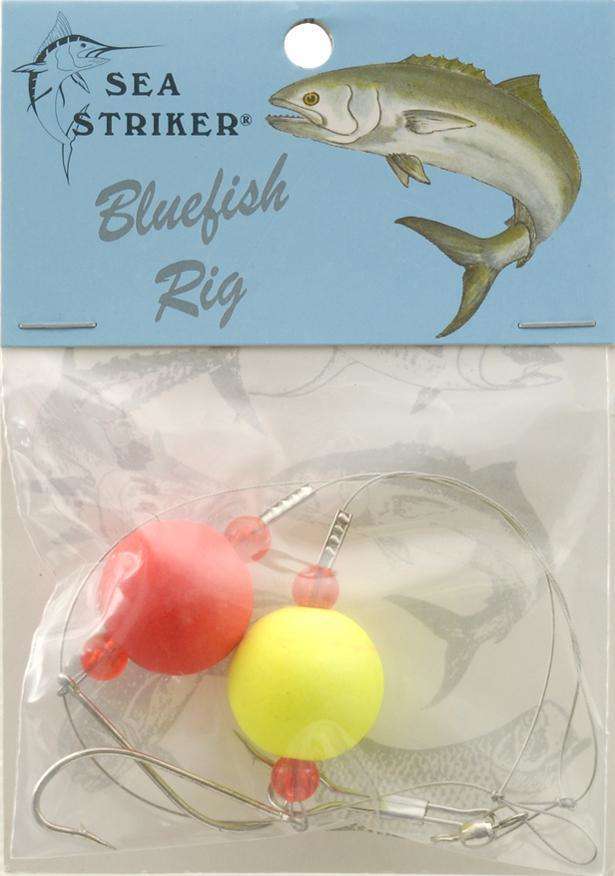 Sea Striker Fireball Blue Rig - Most Popular Hook, Nylon Coated Wire ...
