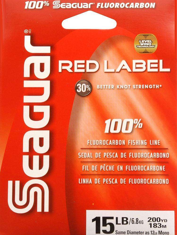 Seaguar Red Label 15 Pounds Test/200 Yards - Fishing Line