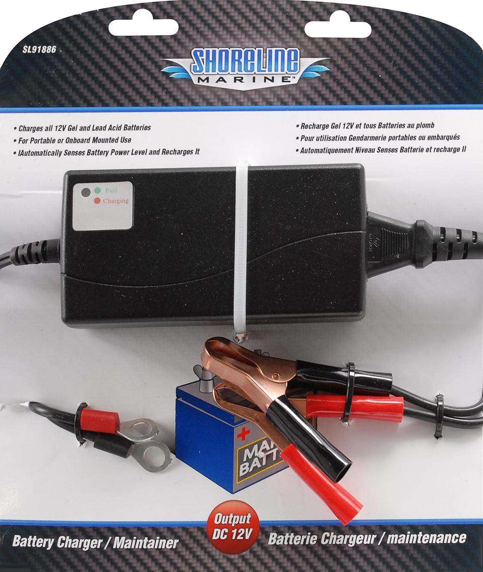 Shoreline Marine Battery Charger & Maintainer - Portable Or Onboard ...