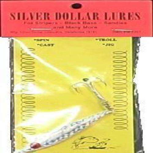Silver Dollar Ghost Minnow Fishing Lure High Quality/Long Lasting