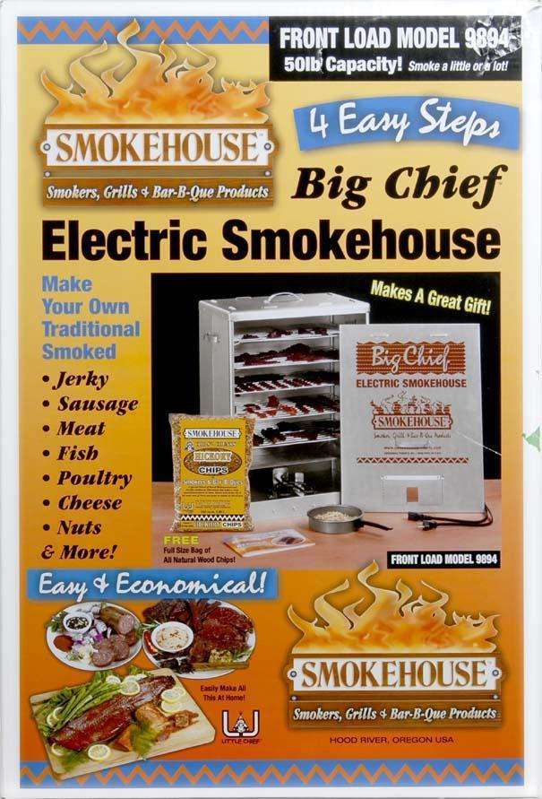 Smokehouse Big Chief Front Load Smoker Make Your Own Traditional