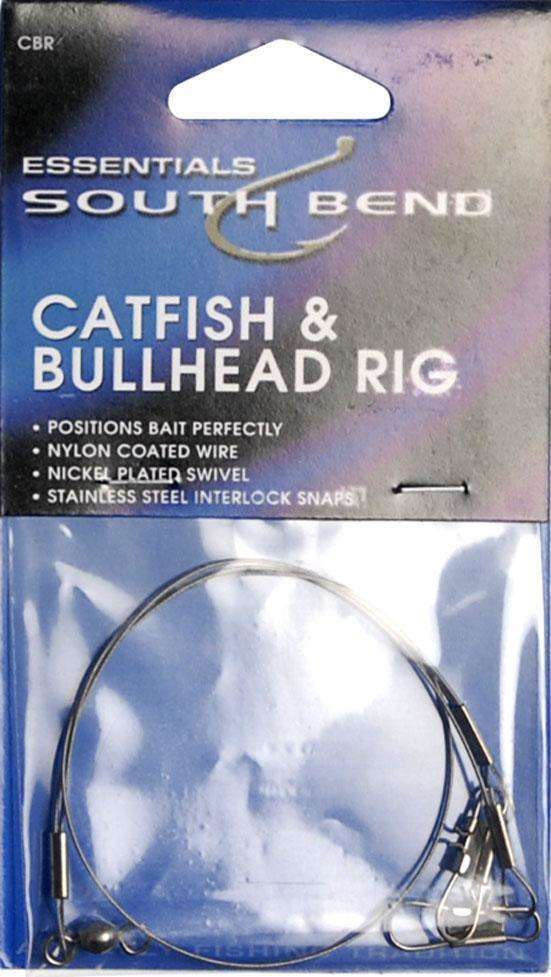 South Bend Catfish Bullhead Rig NylonCoated/Positions Bait Perfectly