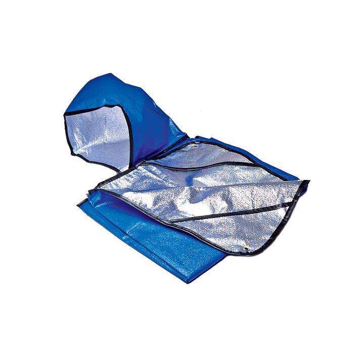 Space Red All Weather Blanket w/Hood Camping, Outdoors, Survival, 60