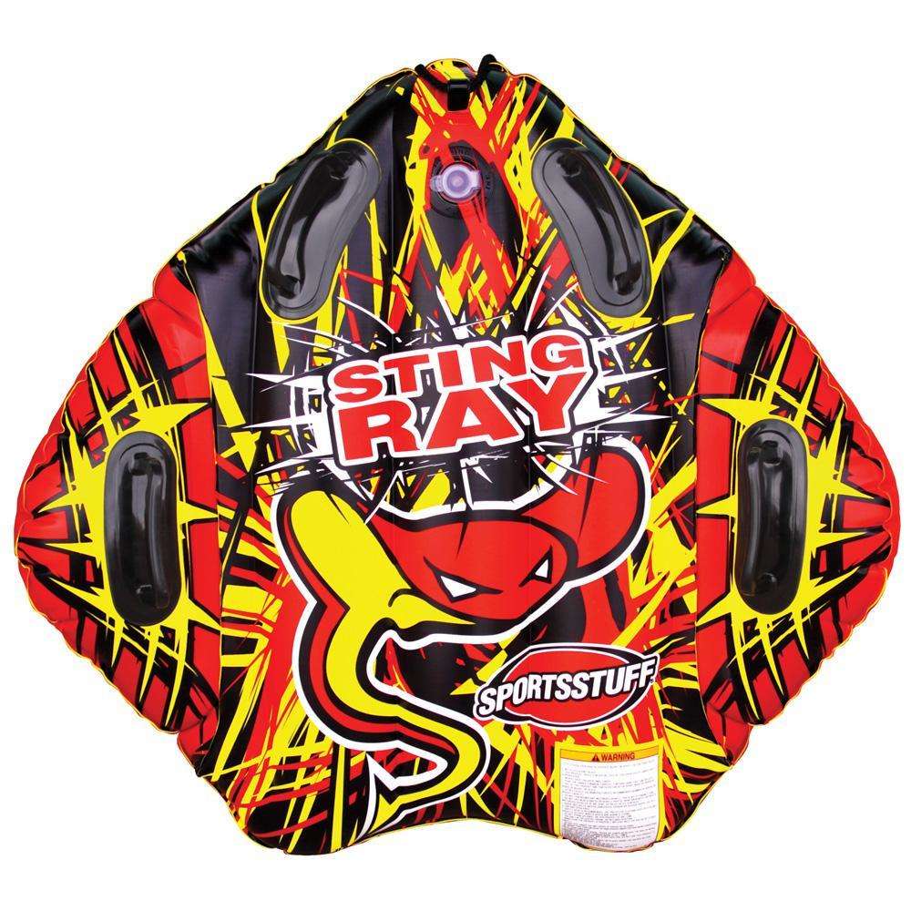 Sportsstuff Sting Ray Snow Tube 4 Molded Handles For Different Riding
