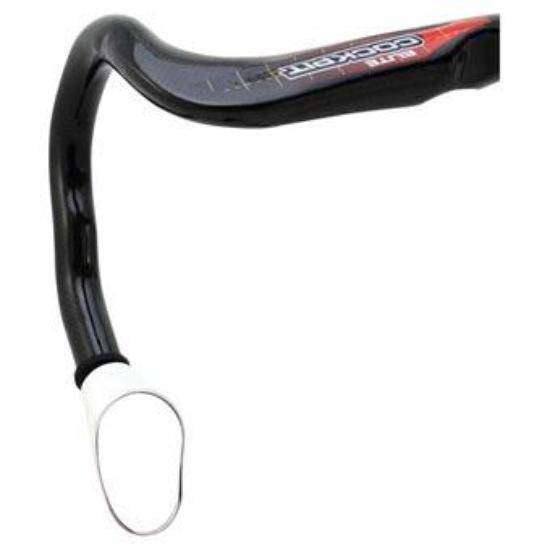 Sprintech White Road Drop Bar Mirror Sngle Works With All Road Handlebars