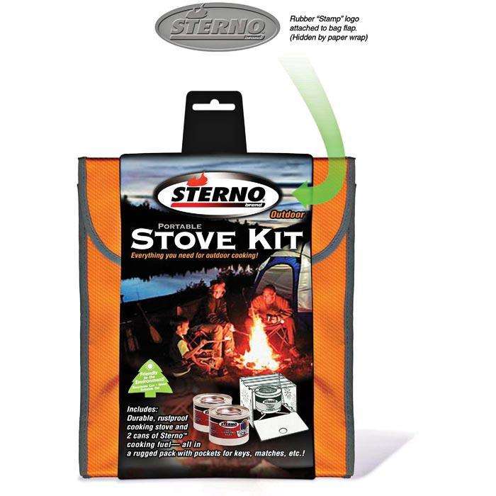 Sterno Portable Stove Kit Outdoors, Camping, Cooking, Cookware