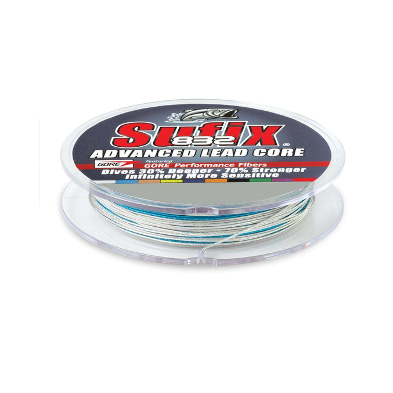 Sufix 832 Lead Core 12 Pounds Metered Greater Resistance To Uv Rays