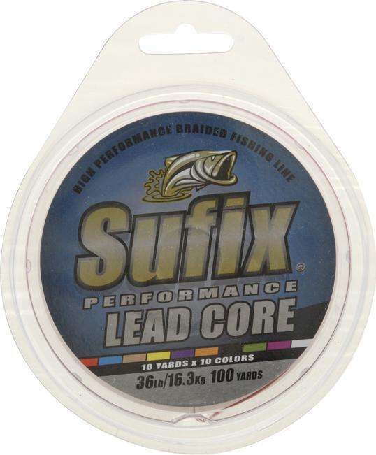 Sufix Performance Lead Core Line 36 Pounds Test High Density Lead