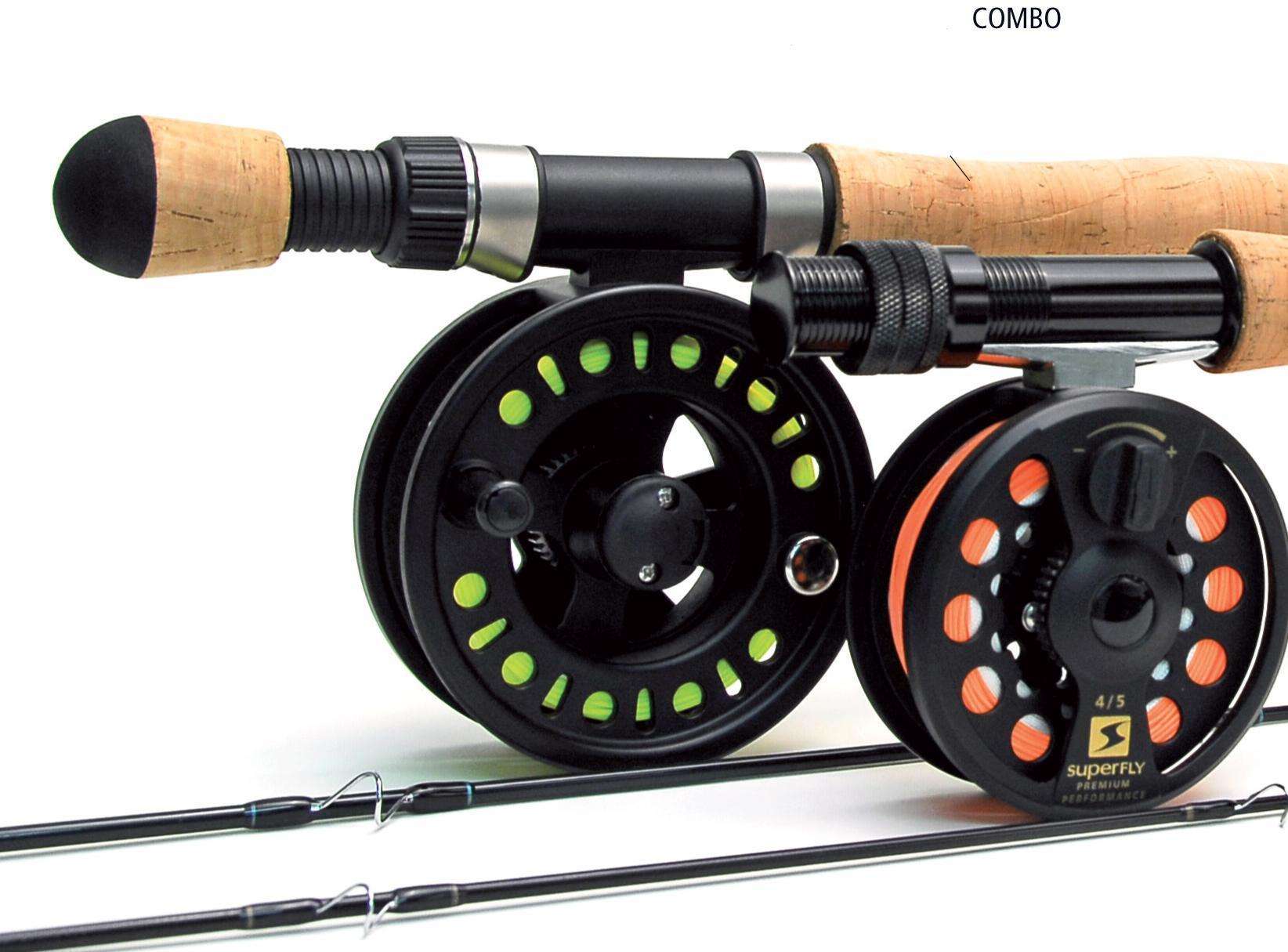 SuperFly 4pc Performance Combo Rod 8'6" Smooth Offset Disc Drag at