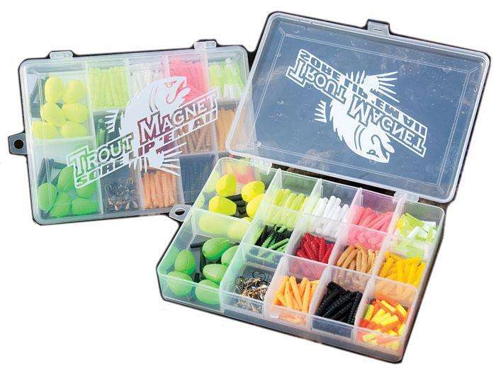 Trout Magnet Boat Box 372 Piece Kit - Fishing Lures/Perfect For