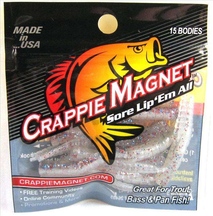 Trout Heavy Duty Crappie 15 Pack USA Made/Split Tail