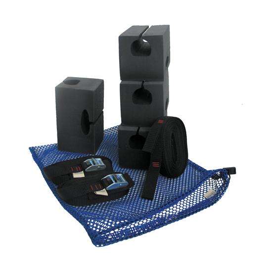 Ultimate Canoe Carrier Kit Packaged In Reusable Mesh Dunk Bag With