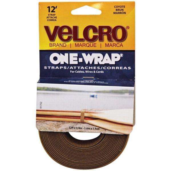 Velcro Coyote Brown OneWrap Velcro Straps/Super Strong/ReUSAble/12