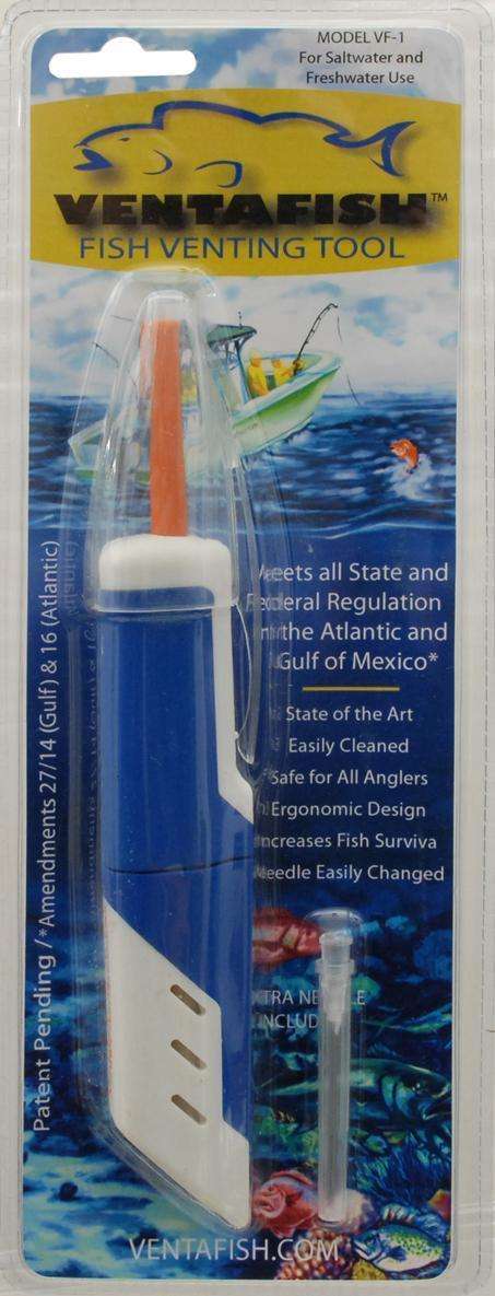 Ventafish Fish Venting Tool - Safe For All Anglers/Increases Fish Survival